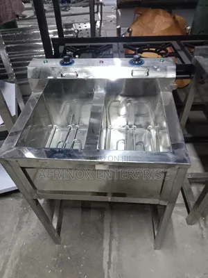 38 Litres Commercial Double Tank Deep Fryer Electric