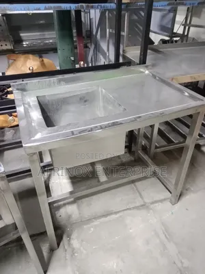 Stainless Steel Single Bowl Washing Sink