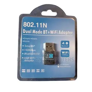 Wi-Fi 4 (802.11n) and Bluetooth 4.0 Dual Mode Usb Adapter