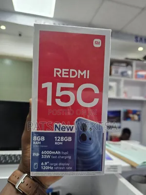 New Xiaomi Redmi 15C 4G 128 GB Blue