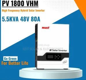 5.5kva - 48v Hybrid Smart Solar Inverter 100a MPPT Inbuilt