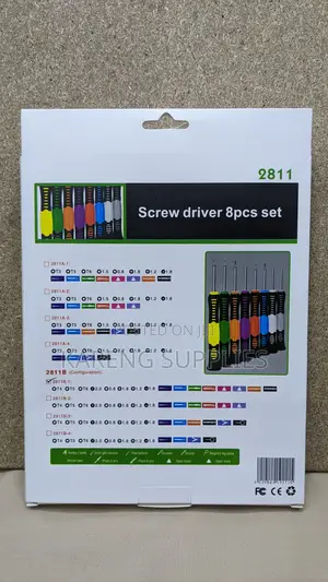 2811 Screw Driver 8pcs Set