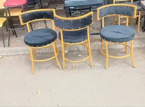 Restaurant Patterned Armless Chairs for Dining