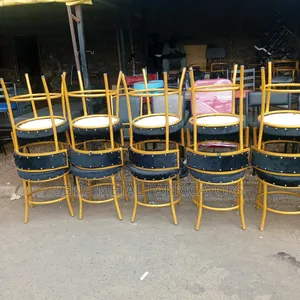 Restaurant Patterned Armless Chairs for Dining