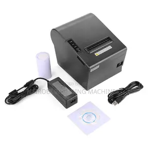 80mm Desktop Thermal Receipt Pos Printer With Auto Cutter