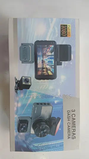 3-Camera Dash Camera