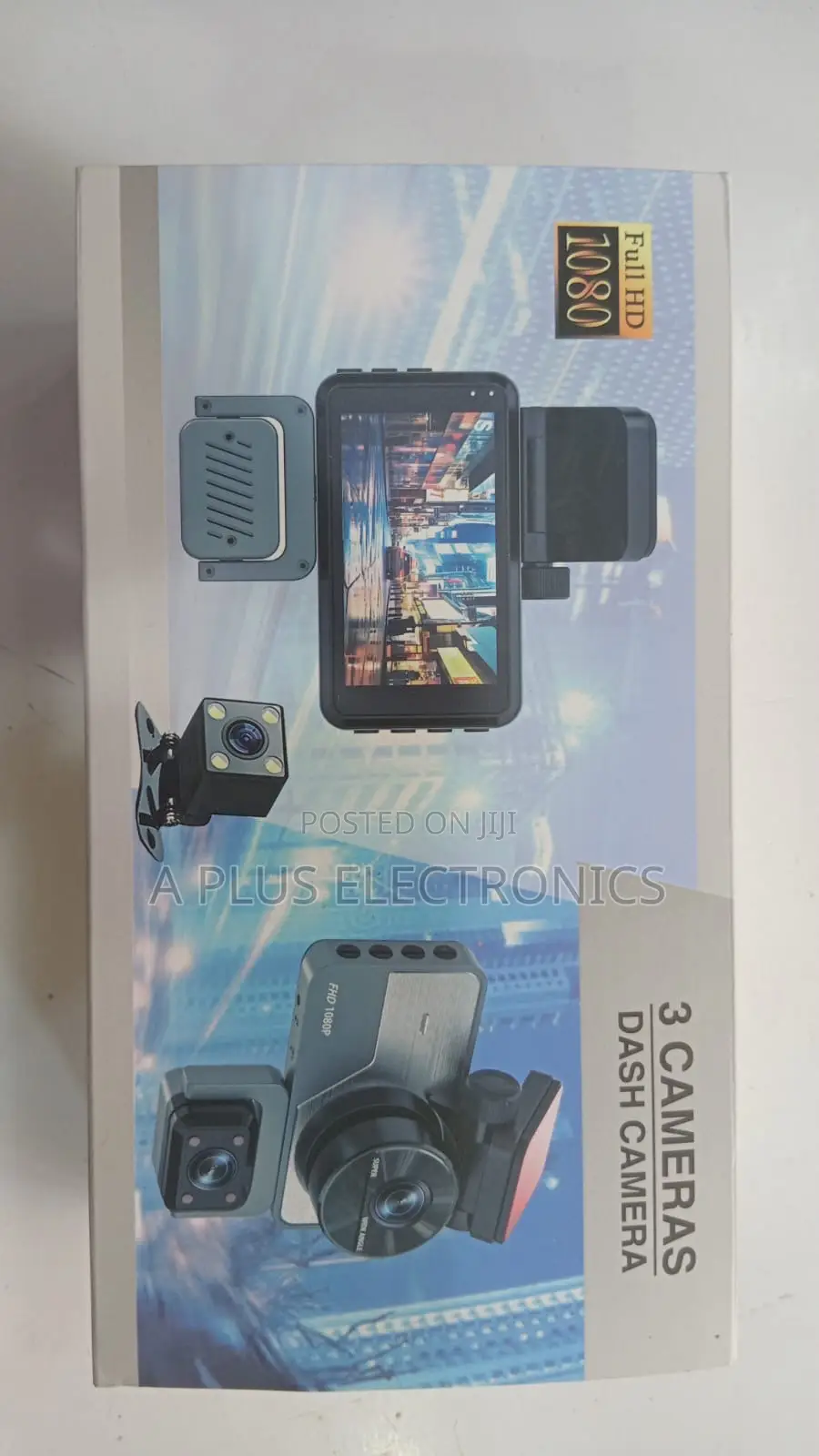 3-Camera Dash Camera