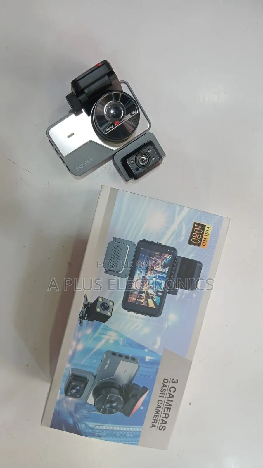 3-Camera Dash Camera