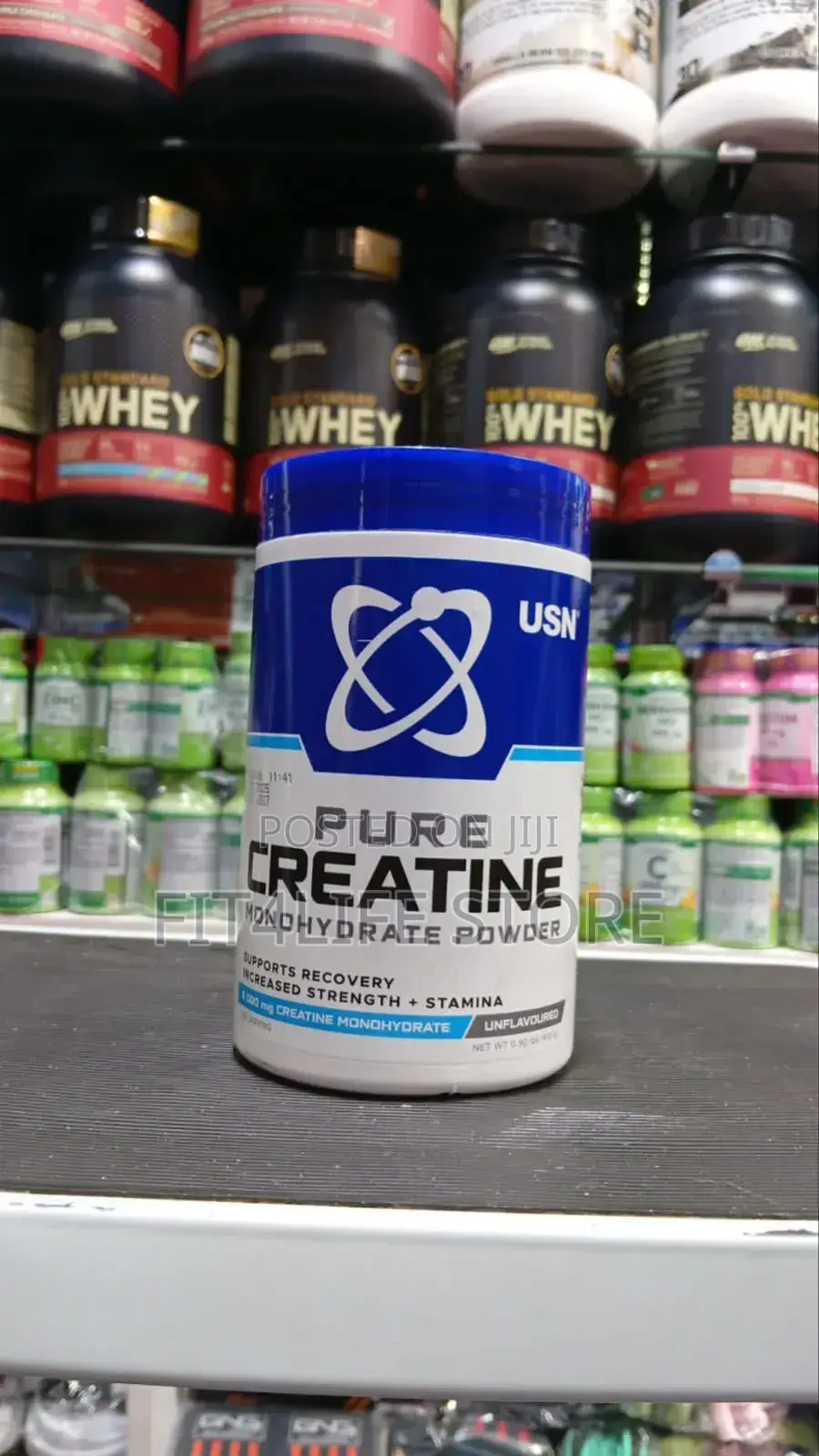 Usn Pure Creatine Monohydrate Powder - Strength Recovery 410g