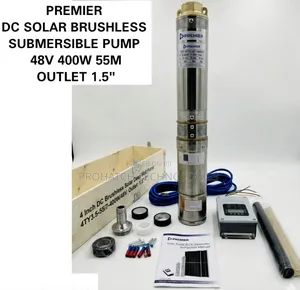 55m Dc Submersible Pump With Control Box