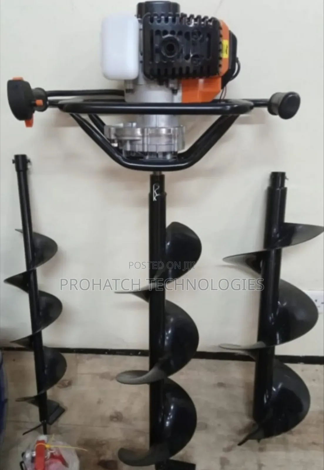 3bits Earth Auger Machine