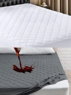 4by 6 White And Grey Soft,Quiet And Fully Protected Mattress Protector