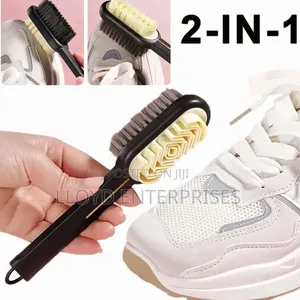 Double Sided Seudo Shoe Cleaning Brush