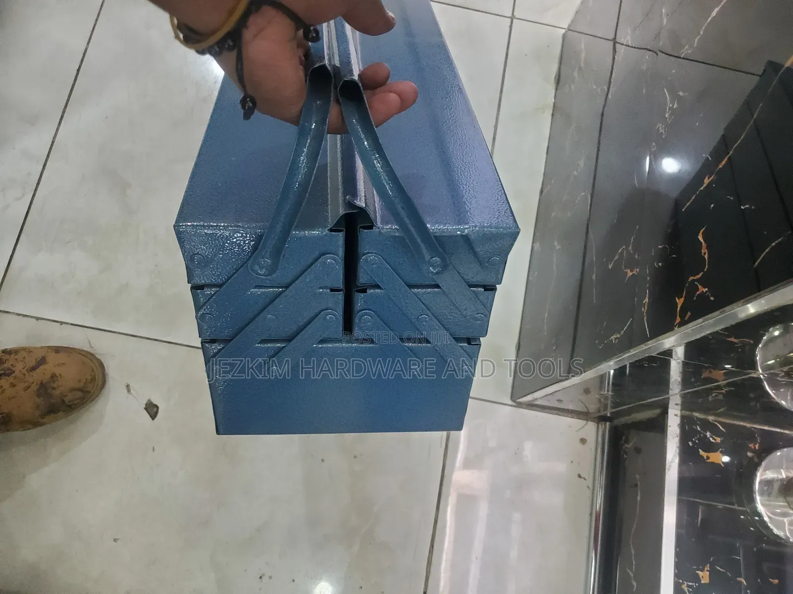Empty Tool Box Metalic