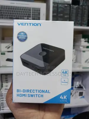 Vention 2-Port Hdmi Bi-Direction Switcher Black Abs Type