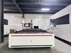 130cm by 250cm Fiber Laser Cutting Machine Metal and Non Metal Cutter