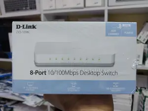 D-Link Des-1008c 8 Port 10/100base-T Unmanaged Switch.