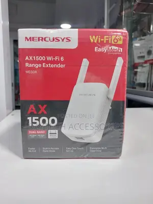 The Mercusys Me60x Ax1500 Wi-Fi 6 Range Extender.