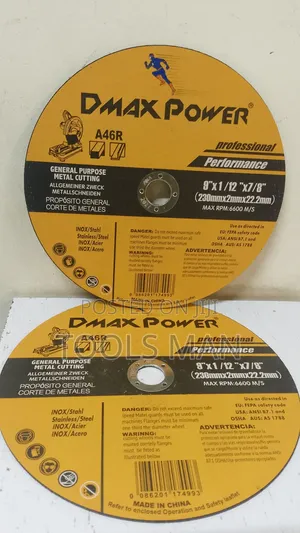 Dmax Power General-Purpose Metal Cutting Disc 9inch.