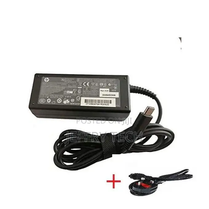 Hp Usb C Type C Power Supply Adapter With Power Cable/Cord