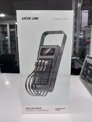 Green Lion Solar Max 30000mah Power Bank.