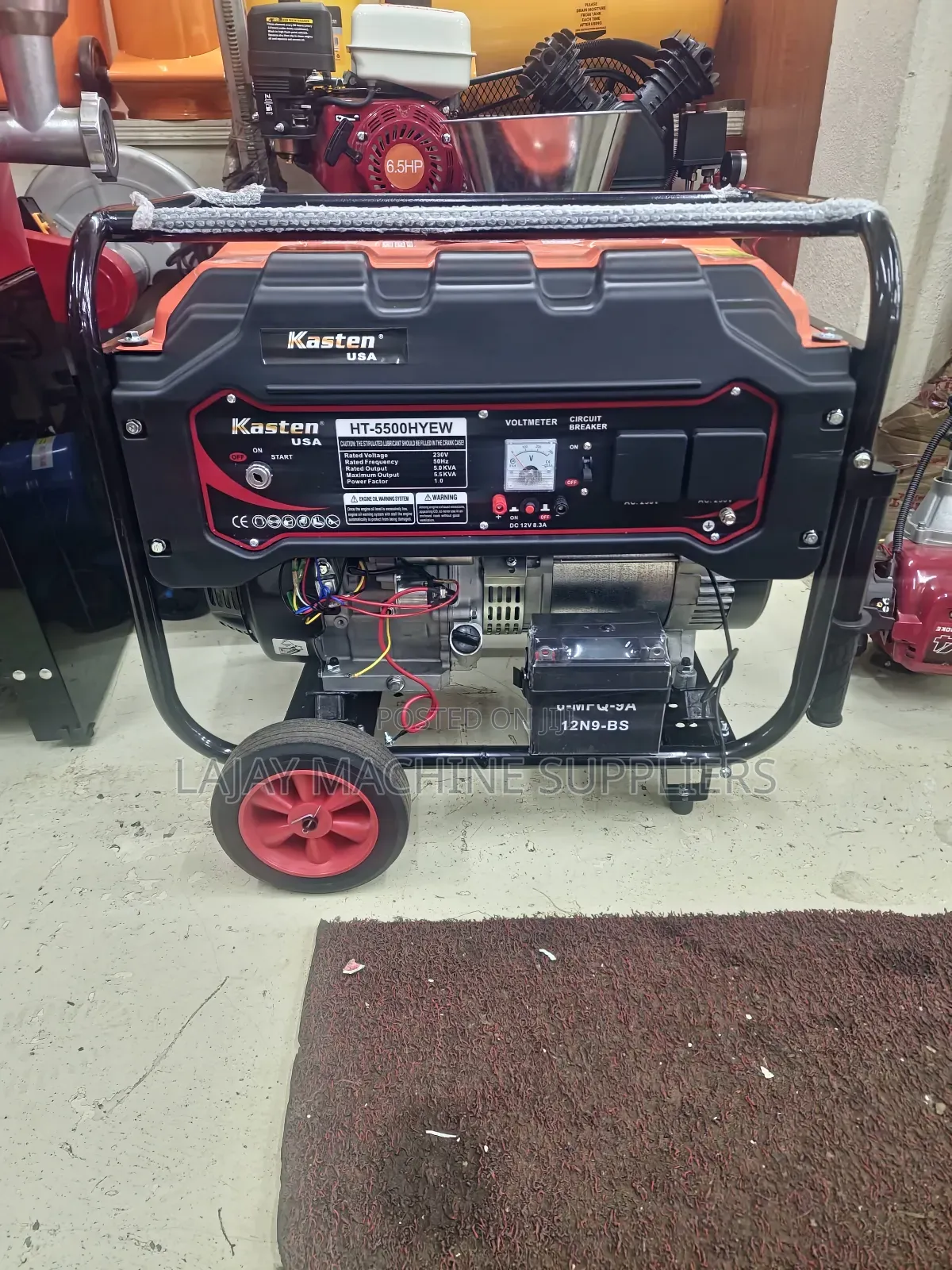 Kasten Usa Ht-5500hyew 5kva 15hp Single Phase