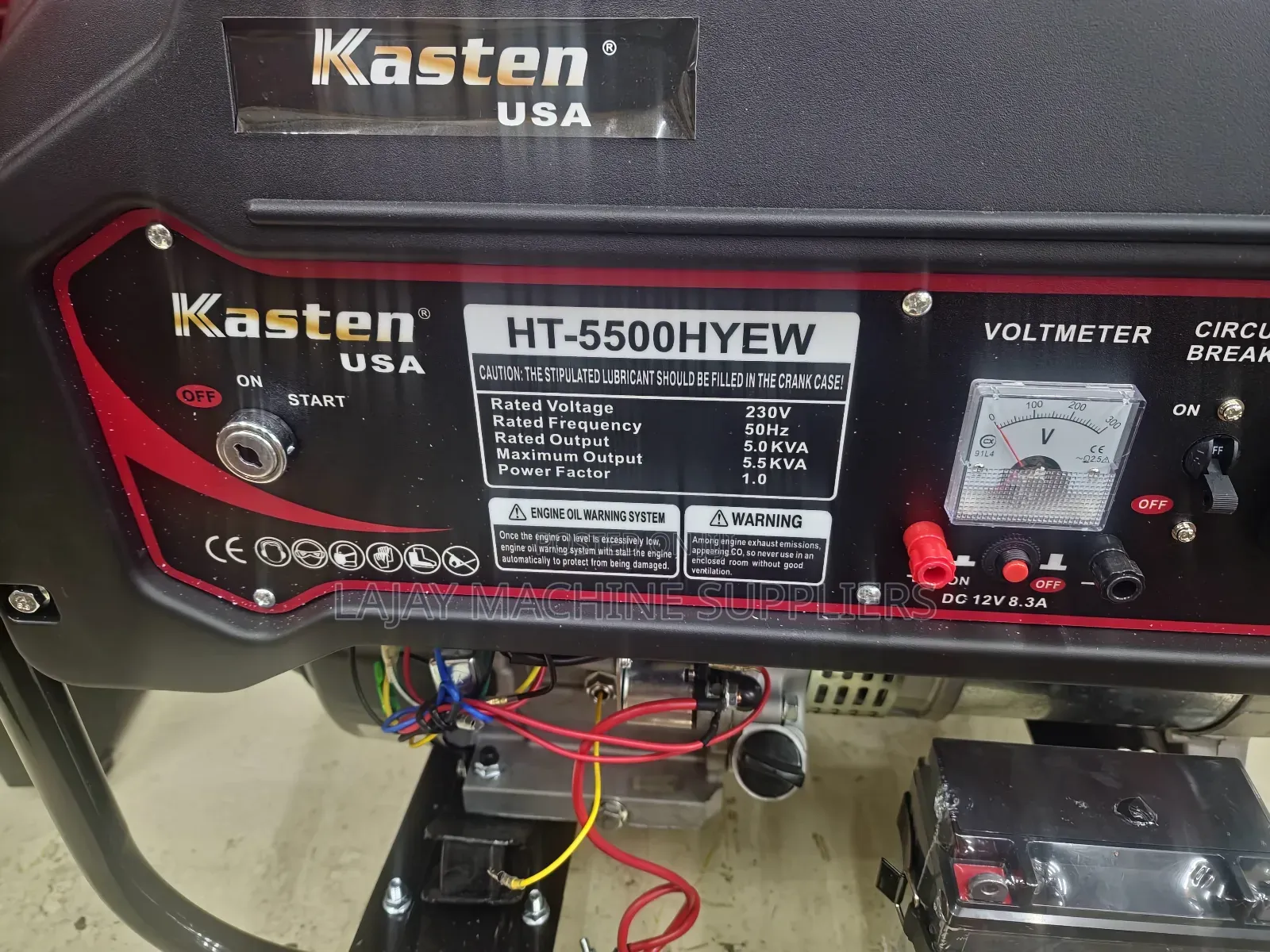 Kasten Usa Ht-5500hyew 5kva 15hp Single Phase