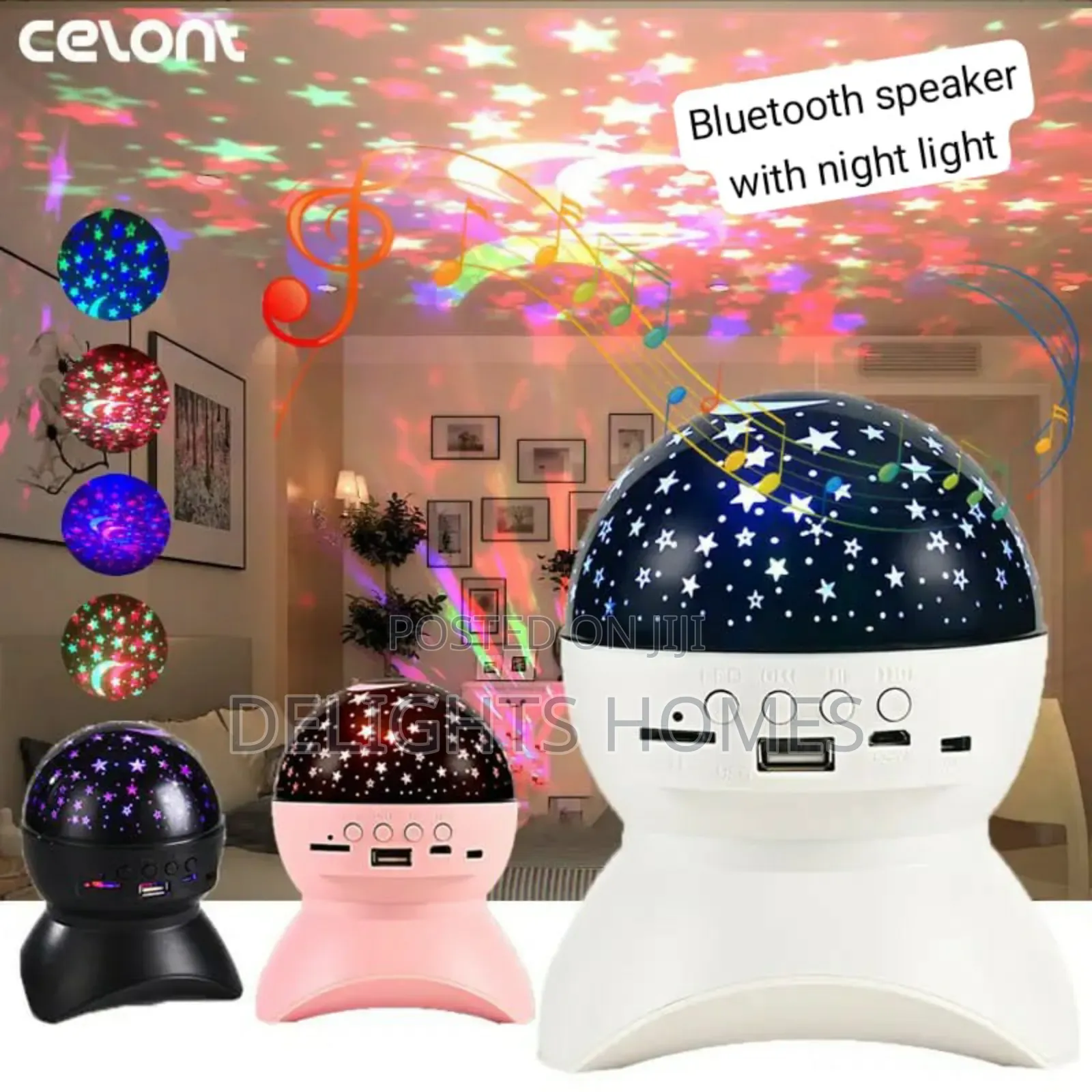 Star Projector Sky Colorful Light_haw