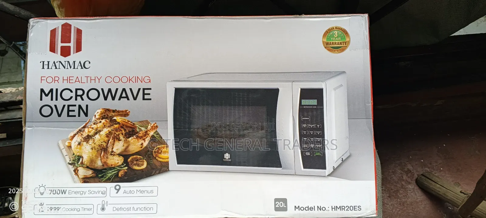 Hanmac 20l Digital Microwave Oven 700w