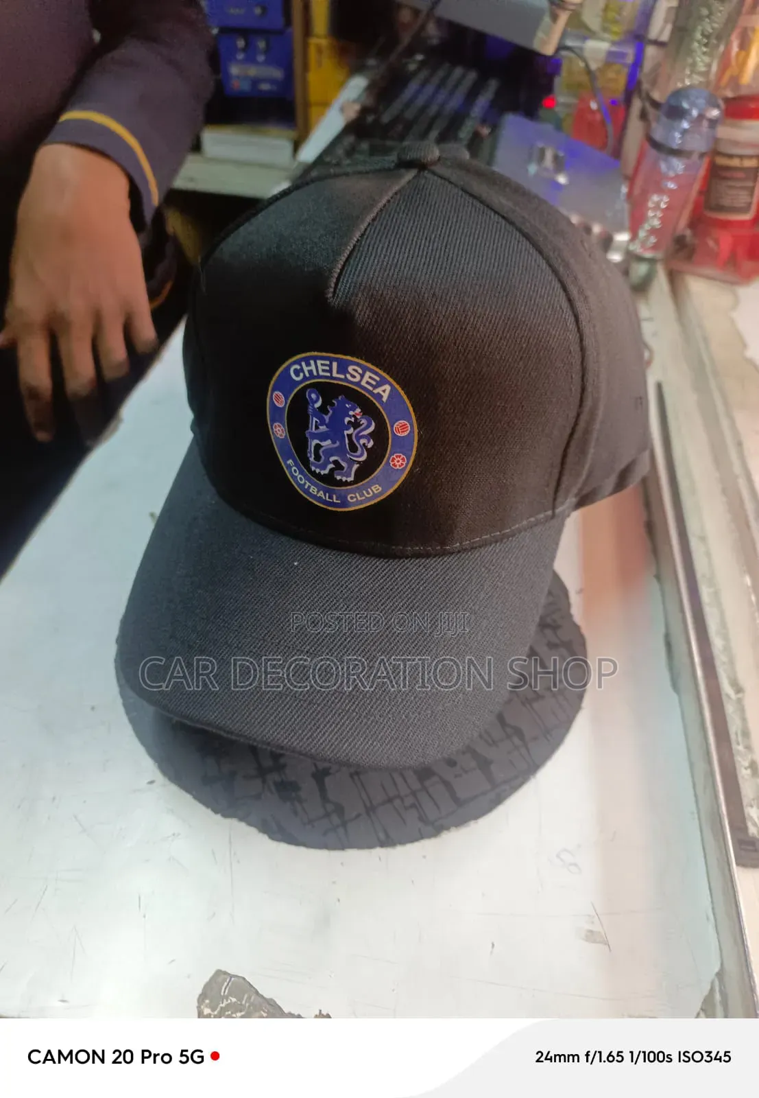 Black Chelsea Caps