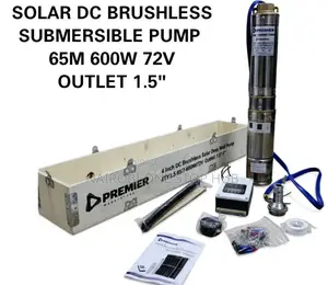Solar Dc Brushless Submersible Pump.