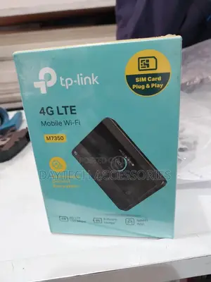 The Tp-Link M7350 4g Lte Mobile Wi-Fi Router.