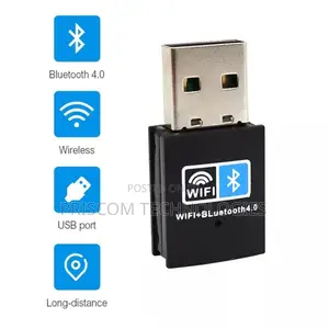 Wi-Fi (802.11n) and Bluetooth 4.0 Dual Mode Usb Adapter