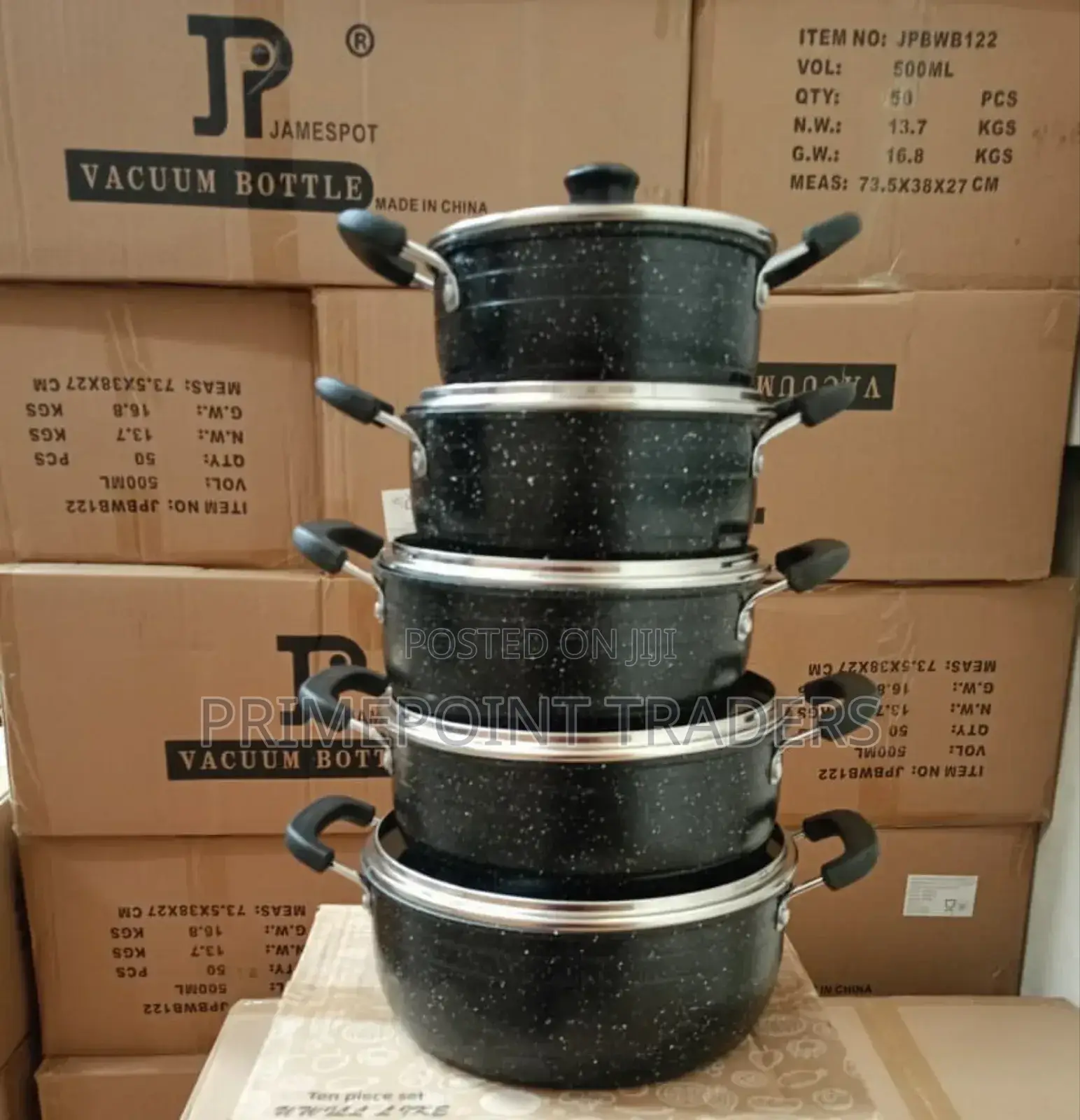 “Jp Non-Stick Cookware Set – New Model 10-Piece Premium Collection”