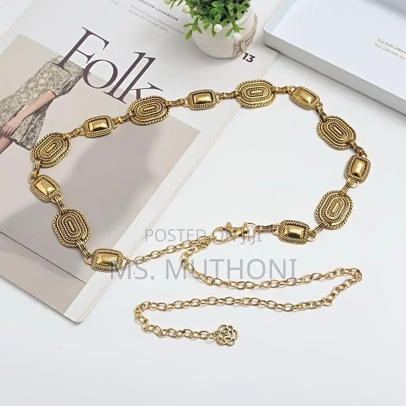 Vintage Belt Chain for Ladies