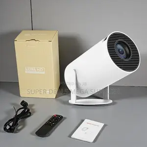 1080p Full Hd Mini Projector With Adjustable Brightness Display