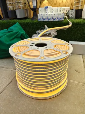 Neon Rope Light 100meter Gold
