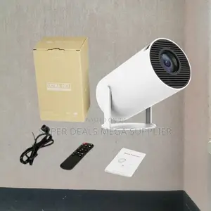 Portable 1080p Smart Projector With Brightness Adjustment