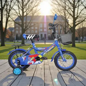 12 Inch Kids Bicycle 2–5 Years Comfy Seat and Training Wheels Design
