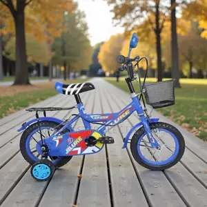 12 Inch Kids Bike for Learning Balance Safe Cartoon Style 2–5 Yrs