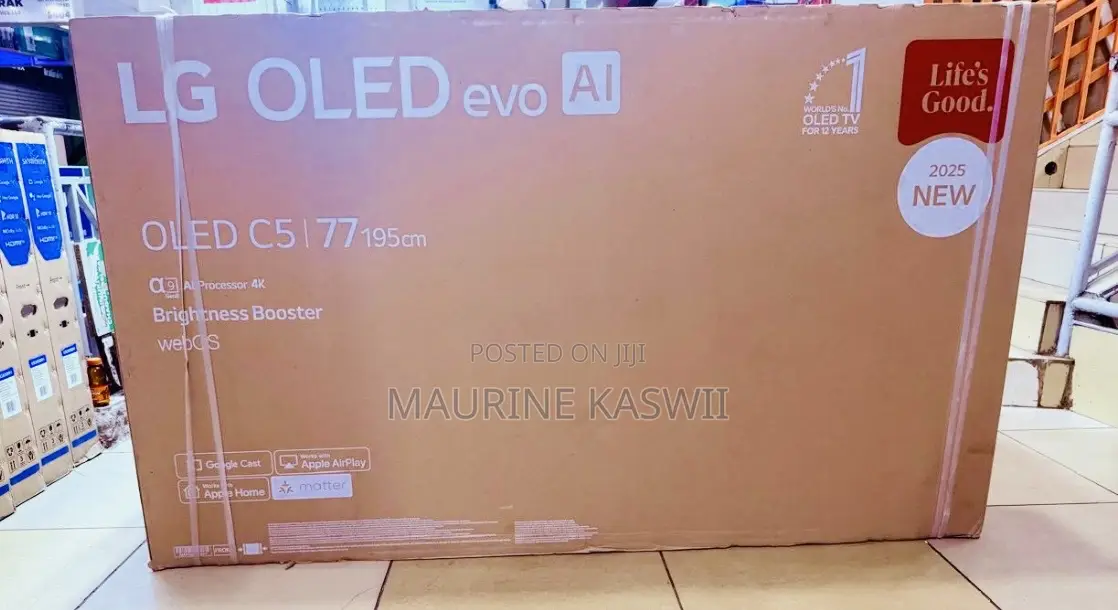 LG Oled 77” C5-2025