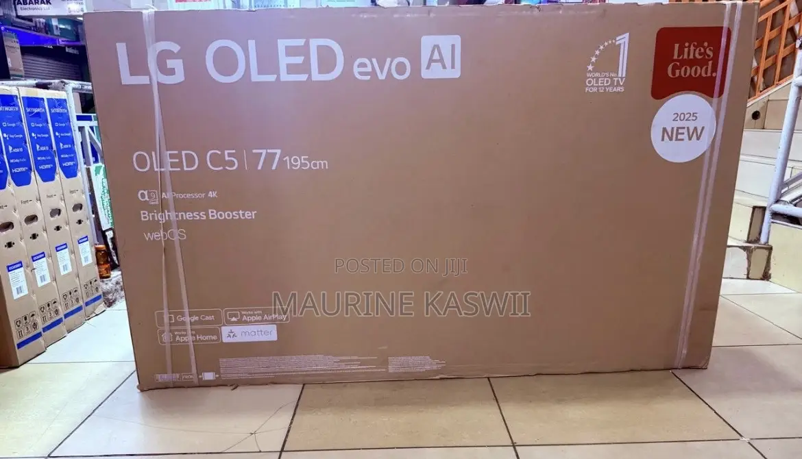LG Oled 77” C5-2025