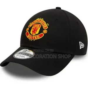 Manchester United Football Club Fan Black Cap