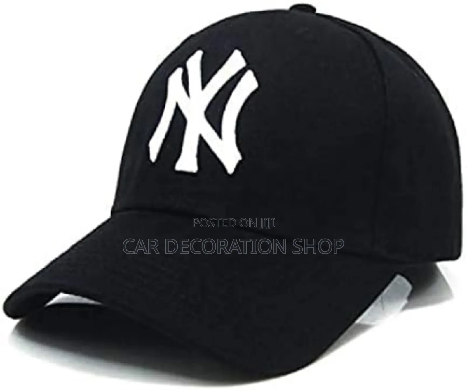 Black New York Yankee Adjustable Caps