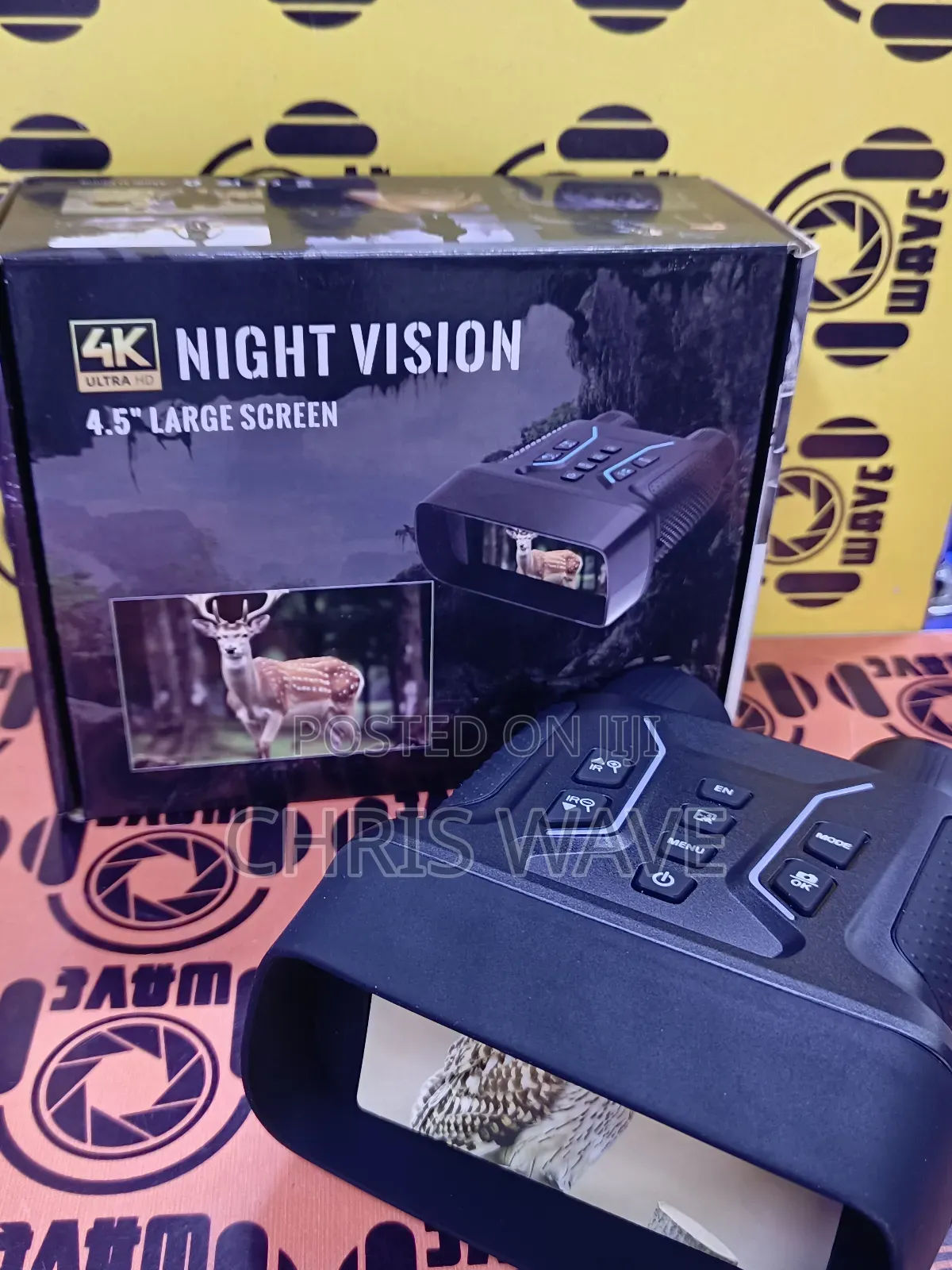 Original Night Vision Binoculars With Screen and Memory Card