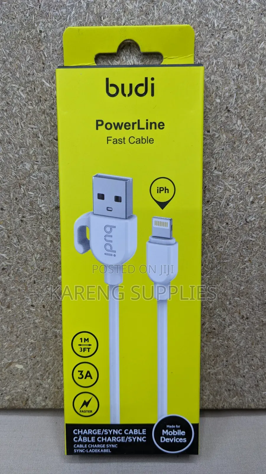 Budi 3a iPhone Data Cable