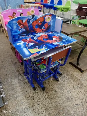 Blue Color Kidder Desk