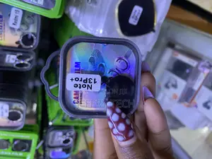 Cameska Redmi Note 13 Pro+ Camera Lens Protector With Metal Ring Cover