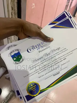 Certificate Printing Services in Mombasa