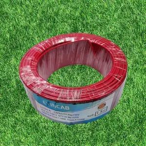 Evin Reliable Red 2.5mm 90m PVC Insulated Wiring Electrical Cable